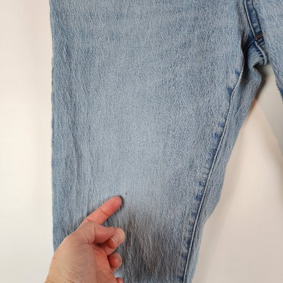 Madewell Men's Athletic Slim Jeans Becklow Wash Stretch Denim Jean sz 32 x 29 - Picture 4 of 12